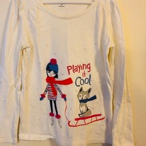 Wintertime long sleeves
